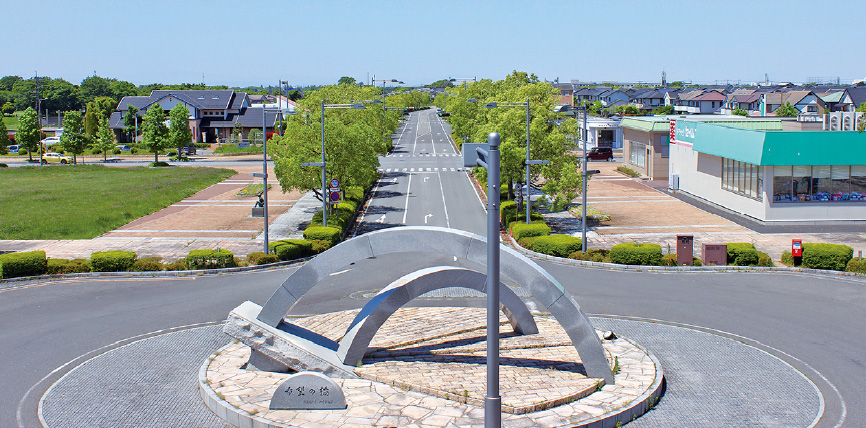 県による⼤規模な街づくり暮らしやすい環境
