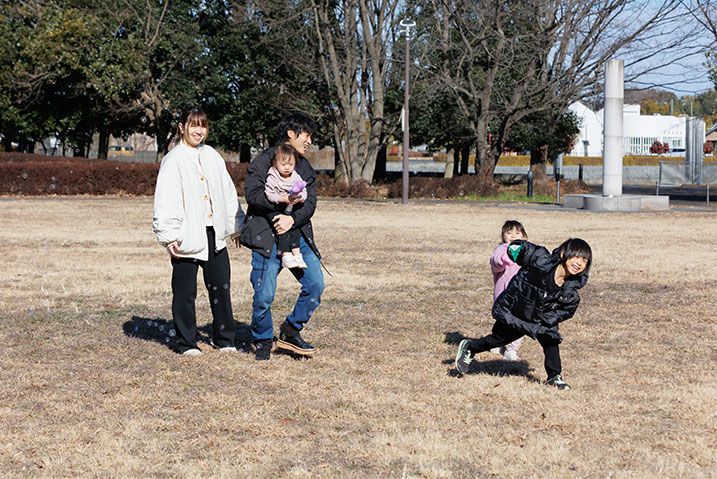 「子どもたちの今後が楽しみです！」と話すNさんご夫婦