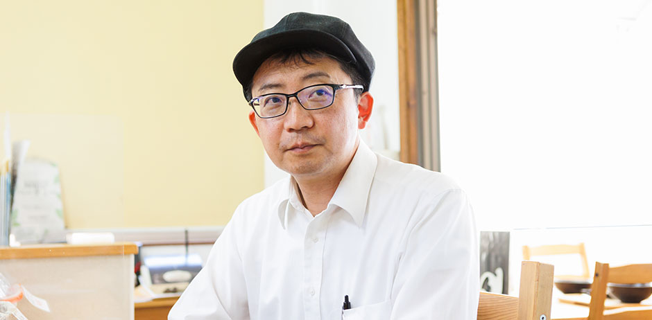 『うどんCafeはらだ』店主 原田一平さん